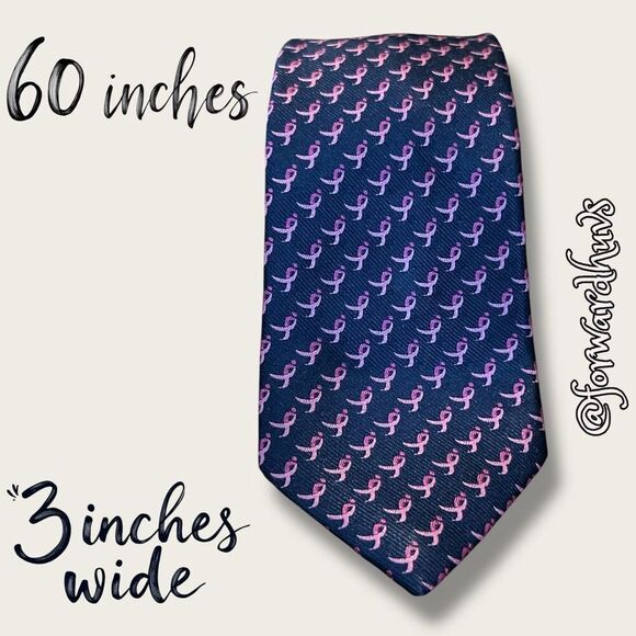 Knots for Hope Breast Cancer Awareness Tie – Support and Style - Picture 1 of 11